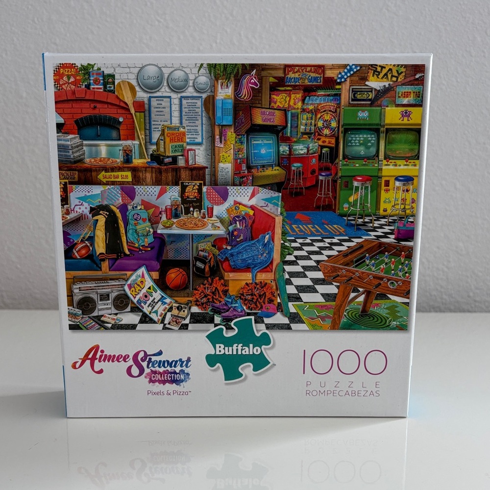 Buffalo Games Aimee Stewart Colorful Arcade, 1000-Piece Puzzle